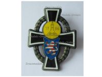 Germany WW1 Hesse Badge of the Lighthouse Kyffhauser 1786 Land Forces Veteran Association