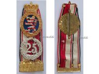 Germany WW1 Hesse Badge of the Land Forces Veteran Assosiation for 25 Years Membership by L. Schmidt 