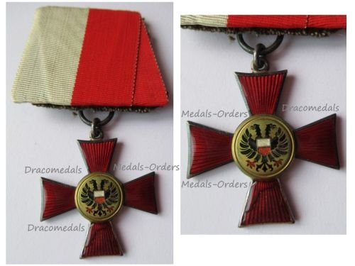 Germany WW1 Lubeck Hanseatic War Cross 1914 1918 on Single Bar