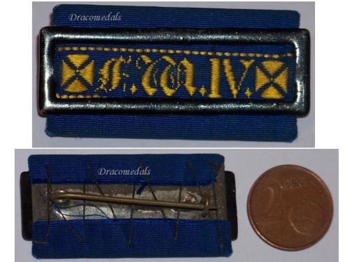 Germany Prussia WW1 Long Military Service Badge 2nd Class for 12 Years FWIV 1842 1913