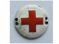 Germany Cap Badge for German Red Cross Volunteers DRK (Male Nurse, Nurse Helper or Medic) Weimar Republic