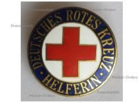Germany WW2 Badge German Red Cross Helferin (Female Nurse Helper)