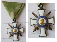 Germany Saxony WW1 Royal Saxon Order of Albrecht Knight's Cross 2nd Class with Swords 2nd Type 1910 1918 by Scharfenberg