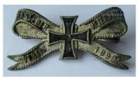 Germany Saxony WW1 Iron Cross Membership Badge of the Veteran Association of Rastede 1898