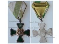 Germany Saxony WW1 Saxon Veteran Association Decoration 2nd Class Cross for 40 Years Membership by Glaser