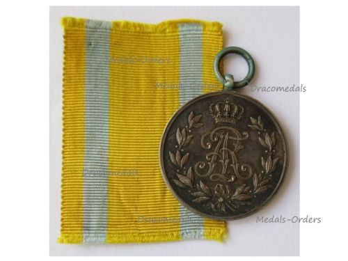 Germany Saxony WW1 Friedrich August Medal for Military Merit Silver Class 1905 1918