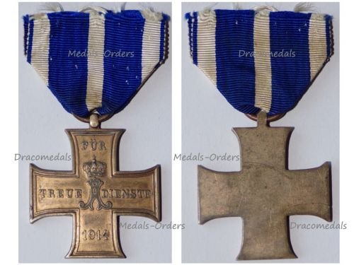 Germany WW1 Schaumburg Lippe Cross of Loyal Service 1914