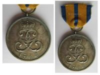 Germany WW1 Schwarzburg Rudolstadt Sondershausen War Merit Medal 1914