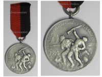 Germany WW1 Wurttemberg 247th Infantry Regiment Medal for the Battles of Yser, Ypres & Flanders Silver Class for Oficers