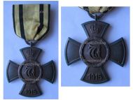 Germany WW1 Wurttemberg Wilhelm's Cross for Merit in Public Welfare 1915