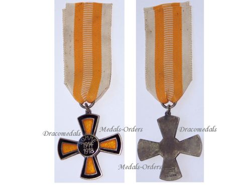 Germany WW1 Somme Cross 1914 1918 2nd Type by Fleck & Sohn 