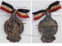 Germany WW1 Prussia Badge Veteran Association of Glasau in Schleswig Holstein Mit Gott fur Kaiser und Reich by Lindner
