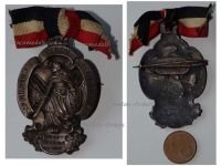 Germany WW1 Prussia Badge Veteran Association of Glasau in Schleswig Holstein Mit Gott fur Kaiser und Reich by Lindner