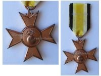 Germany WW1 Barbara Cross of the German Heavy Artillery Veteran Association 1923