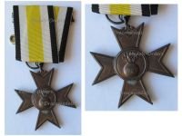 Germany WW1 Barbara Cross of the German Heavy Artillery Veteran Association 1923 on Large Bar