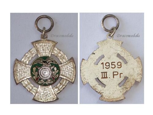 West Germany 3rd Prize Medal for Regimental Shooting Contest 1959