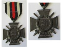 Germany WW1 Hindenburg Cross with Swords for Combatants Maker G4