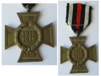 Germany WW1 Hindenburg Cross without Swords for Non Combatants Maker G6