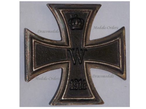 Germany WW1 Iron Cross 1914 1st Class EK1 by Maker KAG