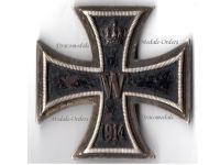 Germany WW1 Iron Cross 1914 1st Class EK1 by Maker WS