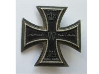 Germany WW1 Iron Cross 1914 1st Class EK1 by Maker Fr. W