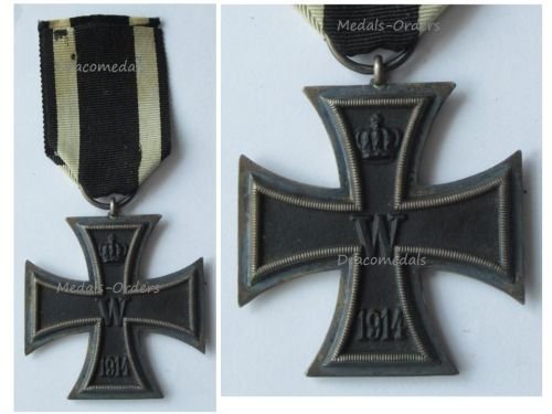 Germany WW1 Iron Cross 1914 2nd Class EK2 by Maker FW