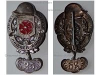 Germany WW1 Lippe Detmold Membership Badge of the Veteran Association with Bar for 25 Years, Weimar Republic 1918 1934