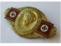 Germany WW2 Badge of Honor of Field Marshal Mackensen, 1st Class, by the Ring of Arms of the German Cavalry Veteran Association