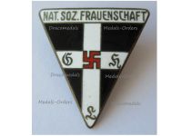Germany WW2 Badge of the National Socialist Women's League Small Type by RZM M1/63 Steinhauer & Luck