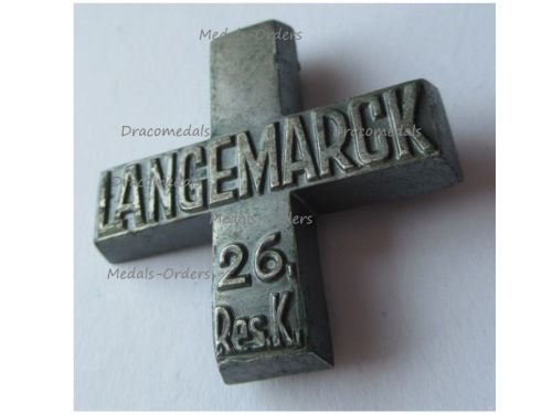 Germany WW1 Langemarck Cross for the First Battle of Flanders 1914