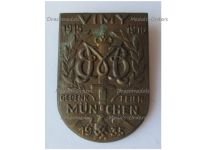 Germany WW2 Badge for the 20th Anniversary of the Vimy Battle 1915 1916 Munich 1935