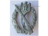 Germany WW2 Infantry Assault Badge Silver Class in Zinc