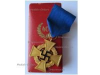Germany WW2 Loyal Civil Service Cross 1st Class for 40 Years Boxed