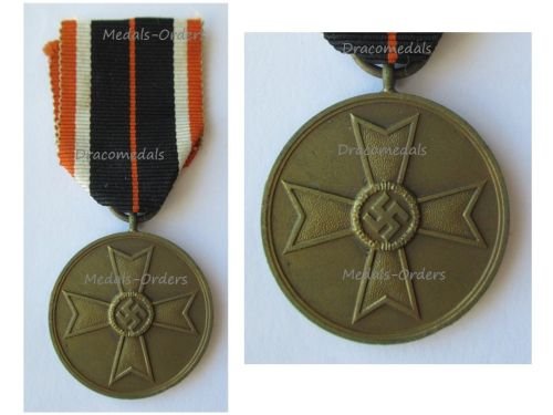 Germany WW2 Medal for War Merit 1939 in Bronze