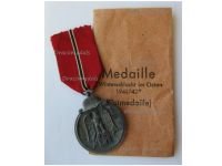 Germany WW2 Medal for the Winter Battle on the Eastern Front 1941 1942 with Envelope by Friedrich Orth