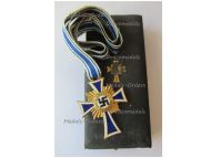 NAZI Germany WW2 Mother's Cross 1938 Gold Class 2nd Type 1939 Boxed by Klamt & Sons