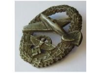 Germany WW2 NSFK Badge for Powered Aircraft Pilots 2nd Type 1939 National Socialist Flyers Corps Marked 22639 Ges Gesch