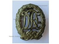Germany WW2 Sports Badge DRL 1935 1945 Bronze Class by Ferdinand Wagner 
