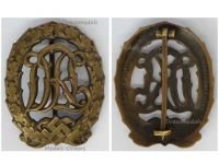 Germany WW2 Sports Badge DRL 1935 1945 Bronze Class by Wernstein Jena