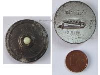 Germany WW2 German Thuringian Shield 700 A.D. WHW Badge Tinnie Marked W14 
