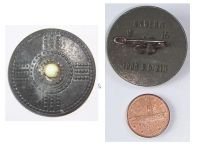 Germany WW2 German Proto Germanic Shield 1000 b.C. WHW Badge Tinnie Marked W16
