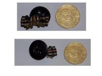 Germany WW1 Lapel Pin Boutonniere Hindenburg Cross with Swords for Combatants