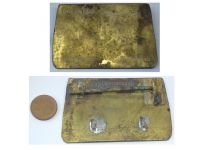 Germany WW1 Mounting Pin Ribbon Bar Blank for 2 Medals