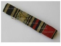 Germany WW1 Ribbon Bar of 4 Medals (Iron Cross 1914, Bavarian War Merit Cross Merenti with Swords, Hindenburg Cross, Medal for the Annexation of Austria)