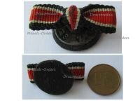 Germany WW2 Ribbon Lapel Pin Boutonniere for the Iron Cross 1939 Marked Non Plus Ultra 28