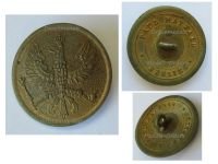 Germany WW1 German Prussian Army Large Tunic Button with the Imperial Eagle by Paul Maywald
