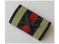 Germany WW1 Ribbon Bar Hindenburg Cross with Swords