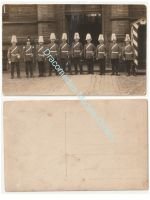 Germany Prussia WW1 Photograph NCO Grenadier Guards Squad in Parade Kaiserin Augusta Regiment N.4 1900s
