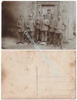 Germany WW1 Group Photo NCOs, Mecklenburg Strelitz War Distinction, Iron Cross, Sergeant Major