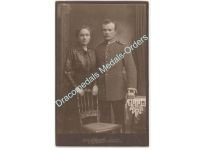 Germany Prussia WW1 Cabinet Family Photo NCO 4th Grenadier Guard Regiment Kaiserin Augusta with Iron Cross Ribbon by Atelier Elegantz